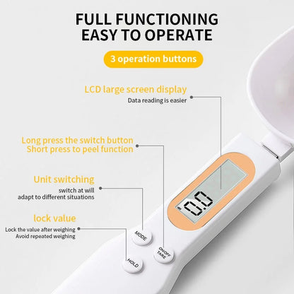 Mini Spoon Scale Digital Kitchen Scale
